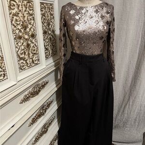 Gergana Ivanova new brown Alexandra  Pants size m new with tags